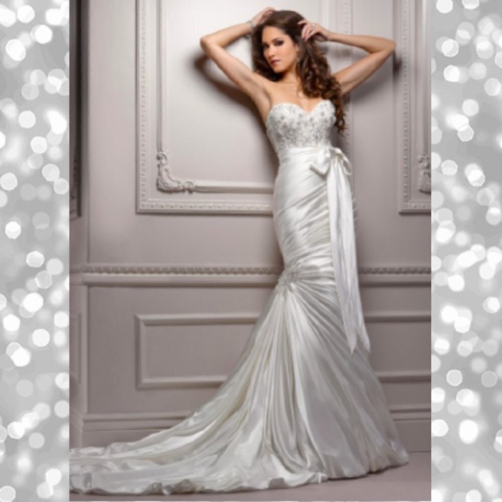 NWT Maggie Sottero Wedding Bridal Gown Mia